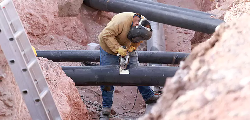 Water Line Replacement in Lake Grove
